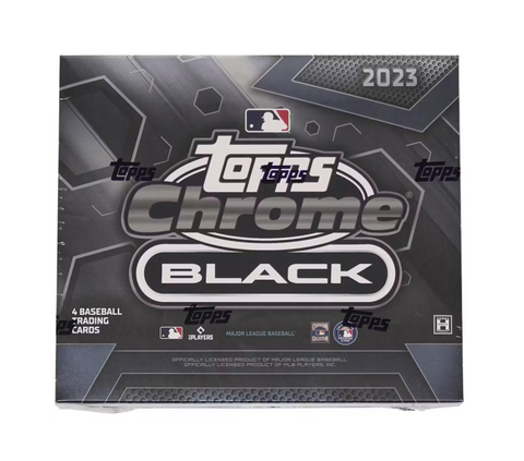 Topps - 2023 Chrome Black Baseball - Hobby Box