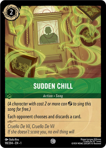 98/204 - Sudden Chill - Common Foil