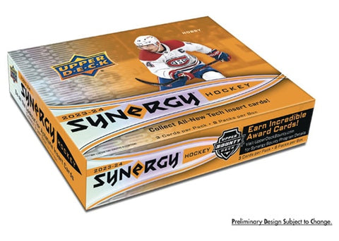Upper Deck - 2023-24 Synergy Hockey - Hobby Case