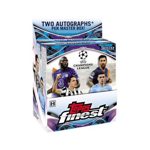 Topps - 2021-22 Finest UEFA Champions League Soccer - Hobby Box