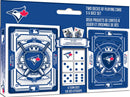 Toronto Blue Jays - 2-Pack Playing Cards and Dice Set