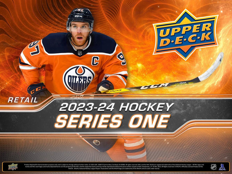 Upper Deck - 2023-24 Series 1 Hockey - Blaster Case