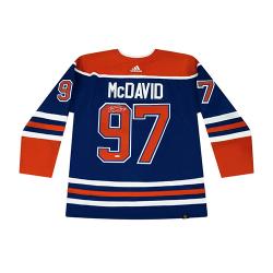 Connor McDavid Autographed - Edmonton Oilers Classic Blue Jersey