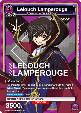 Union Arena: Code Geass Singles