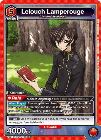 Lelouch Lamperouge [UE04BT/CGH-1-092] (SR)