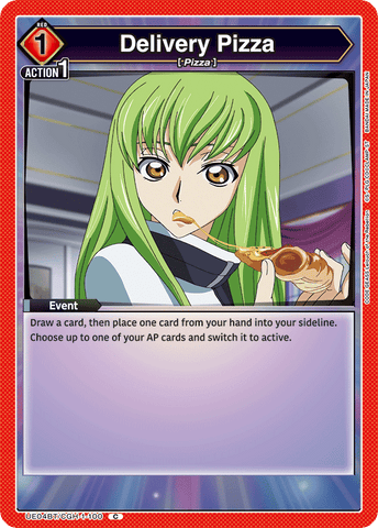 Delivery Pizza [UE04BT/CGH-1-100] (C)