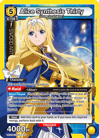 Alice Synthesis Thirty [UE07BT/SAO-1-013] (SR)