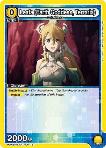 Leafa (Earth Goddess, Terraria) [UE07BT/SAO-1-026] (C)