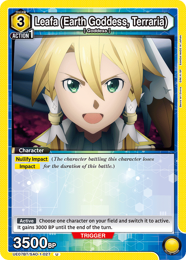 Leafa (Earth Goddess, Terraria) [UE07BT/SAO-1-027] (U)