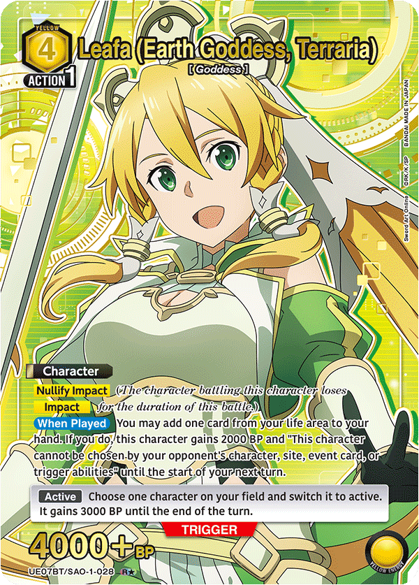 Leafa (Earth Goddess, Terraria) [UE07BT/SAO-1-028] (R*)