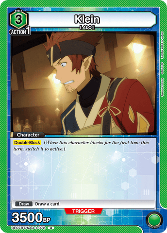 Klein [UE07BT/SAO-1-072] (U)