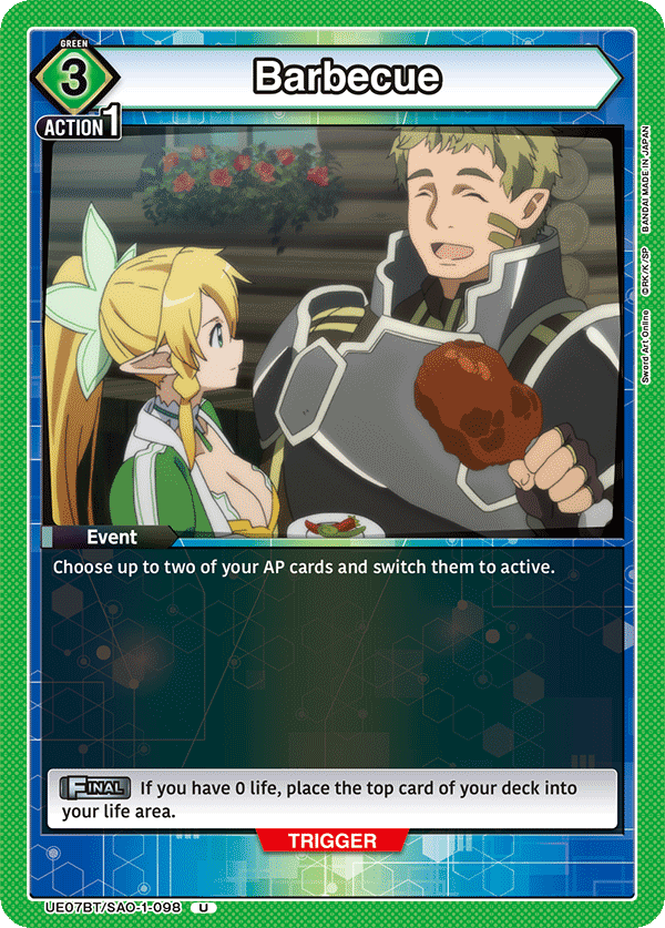 Barbecue [UE07BT/SAO-1-098] (U)