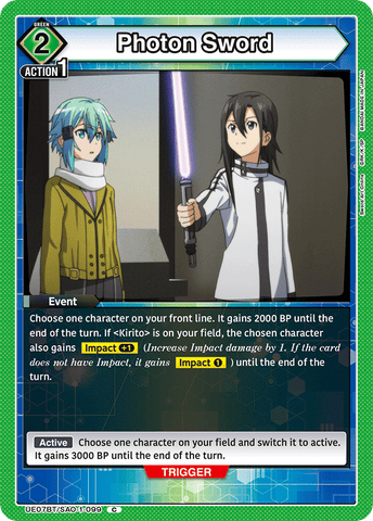 Photon Sword [UE07BT/SAO-1-099] (C)
