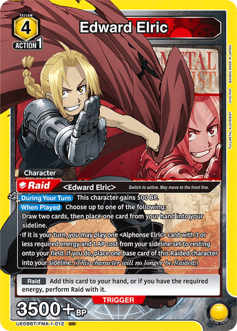 Edward Elric [UE09BT/FMA-1-012] (SR)