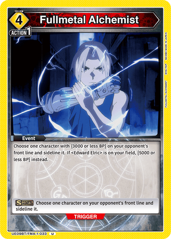 Fullmetal Alchemist [UE09BT/FMA-1-033] (U)