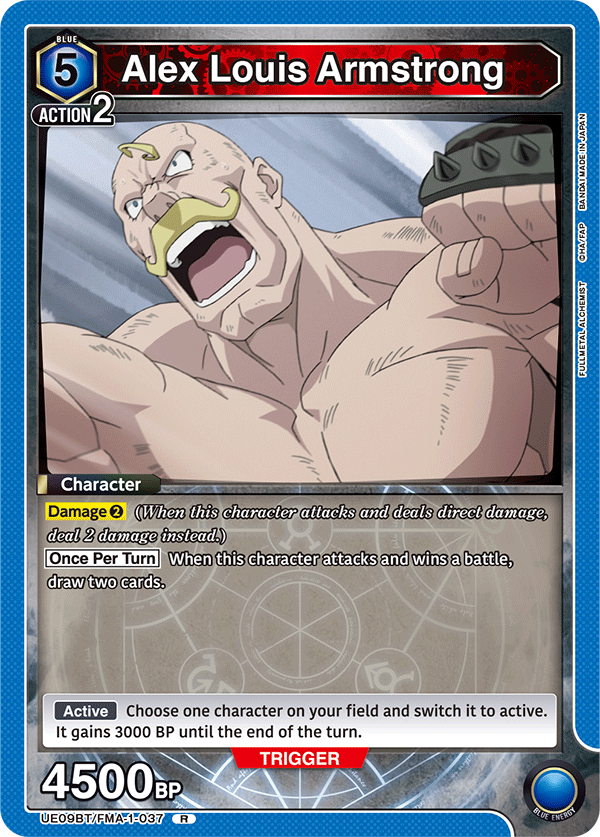 Alex Louis Armstrong [UE09BT/FMA-1-037] (R)