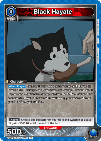 Black Hayate [UE09BT/FMA-1-044] (C)