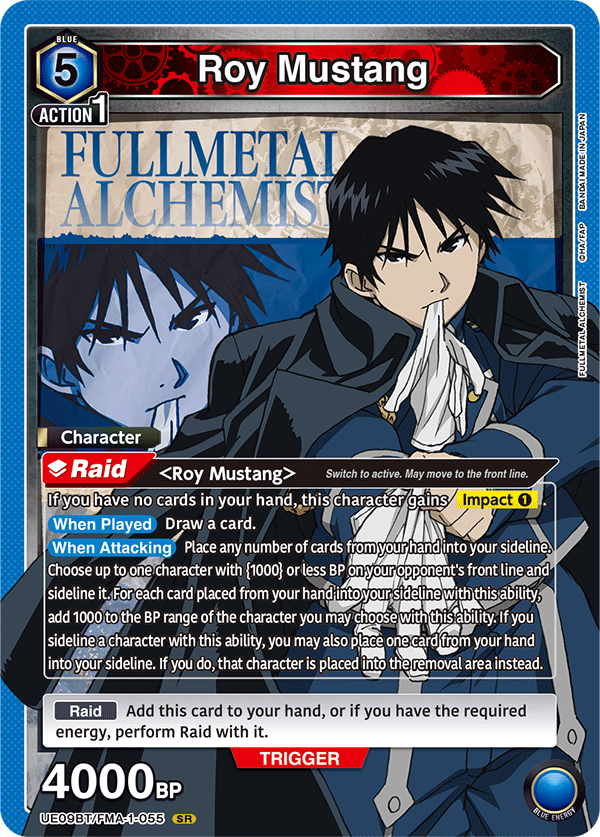 Roy Mustang [UE09BT/FMA-1-055] (SR)