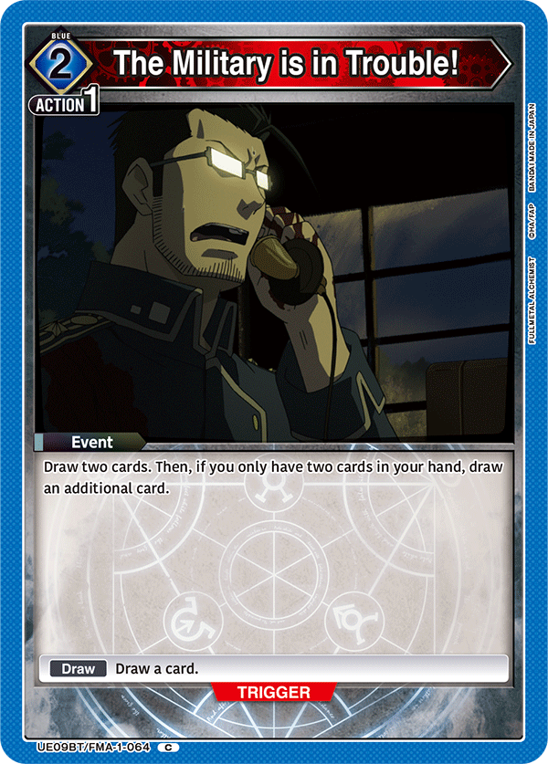 The Military is in Trouble! [UE09BT/FMA-1-064] (C)