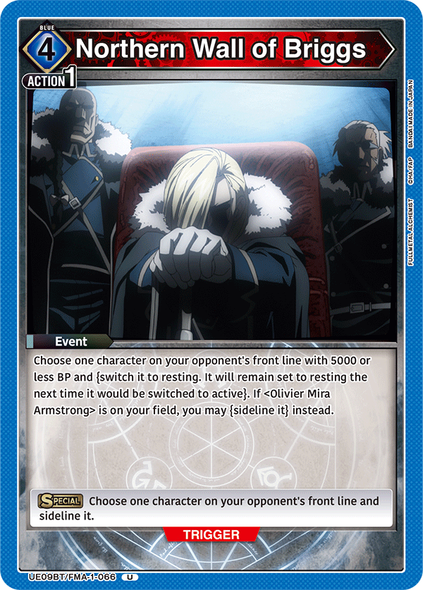 Northern Wall of Briggs [UE09BT/FMA-1-066] (U)