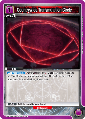 Countrywide Transmutation Circle [UE09BT/FMA-1-095] (U)