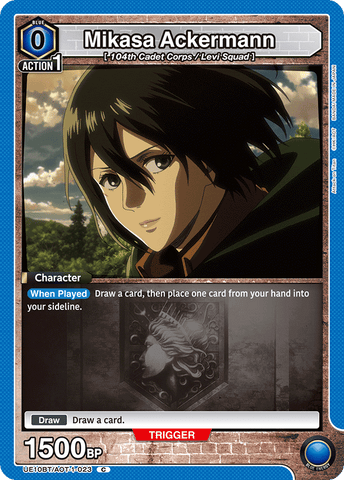 Mikasa Ackermann [UE10BT/AOT-1-023] (C)