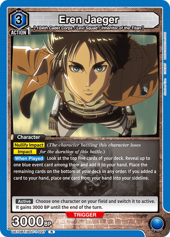 Eren Jaeger [UE10BT/AOT-1-027] (R)