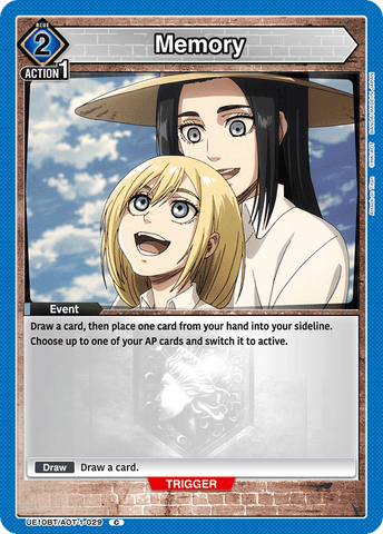 Memory [UE10BT/AOT-1-029] (C)