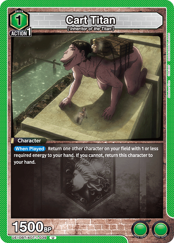 Cart Titan [UE10BT/AOT-1-039] (U)