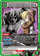 Annie Leonhart (Female Titan) [UE10BT/AOT-1-053] (SR)