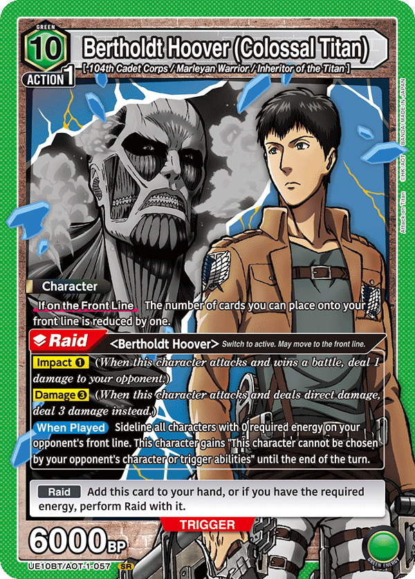 Bertholdt Hoover (Colossal Titan) [UE10BT/AOT-1-057] (SR)