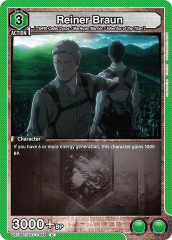 Reiner Braun [UE10BT/AOT-1-059] (U)