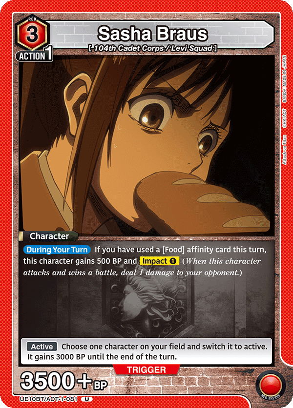Sasha Braus [UE10BT/AOT-1-081] (U)