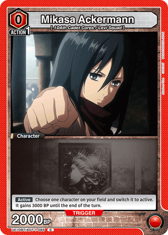 Mikasa Ackermann [UE10BT/AOT-1-085] (C)