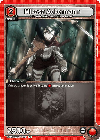 Mikasa Ackermann [UE10BT/AOT-1-087] (U)