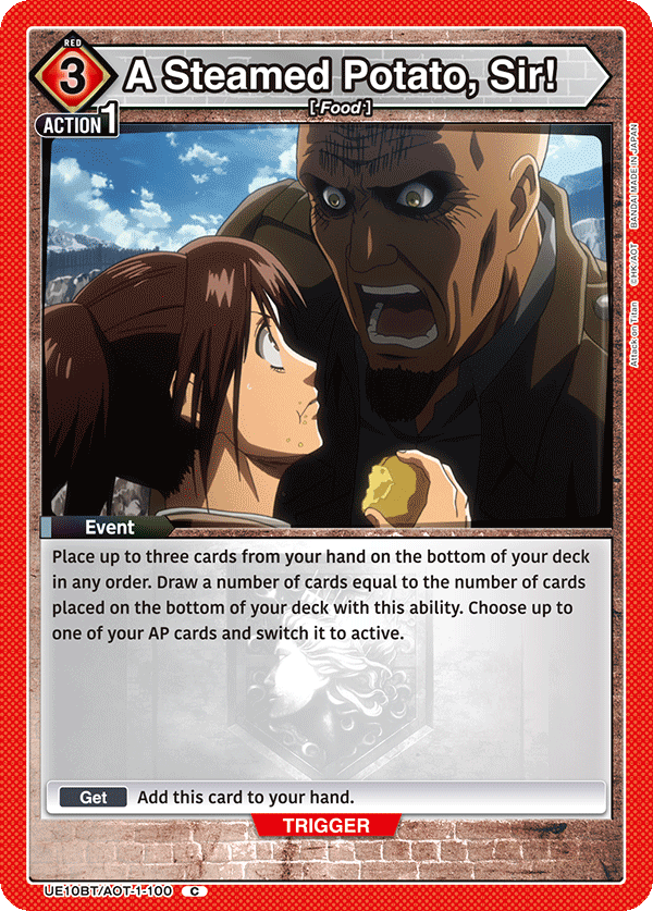 A Steamed Potato, Sir! [UE10BT/AOT-1-100] (C)
