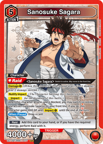 Sanosuke Sagara [UE11BT/RNK-1-077] (SR)