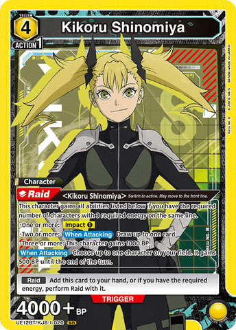 Kikoru Shinomiya [UE12BT/KJ8-1-020] (SR)