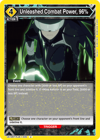 Unleashed Combat Power, 96% [UE12BT/KJ8-1-035] (U)