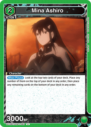 Mina Ashiro [UE12BT/KJ8-1-043] (U)