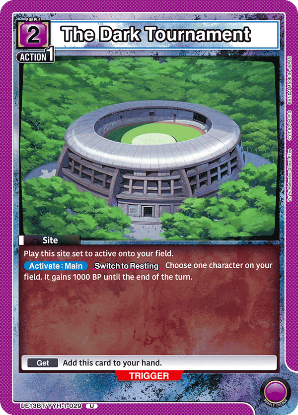 The Dark Tournament [UE13BT/YYH-1-029] (U)