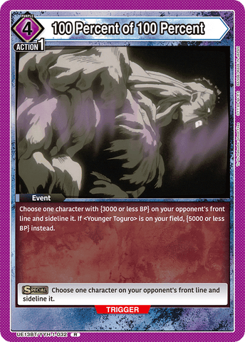 100 Percent of 100 Percent [UE13BT/YYH-1-032] (R)