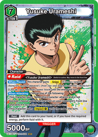 Yusuke Urameshi [UE13BT/YYH-1-038] (SR)