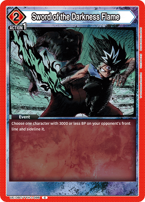 Sword of the Darkness Flame [UE13BT/YYH-1-096] (C)