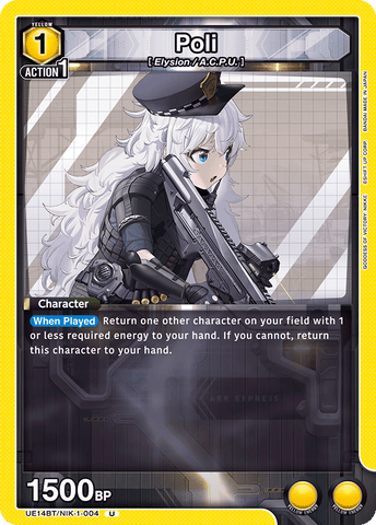 Poli [UE14BT/NIK-1-004] (U)