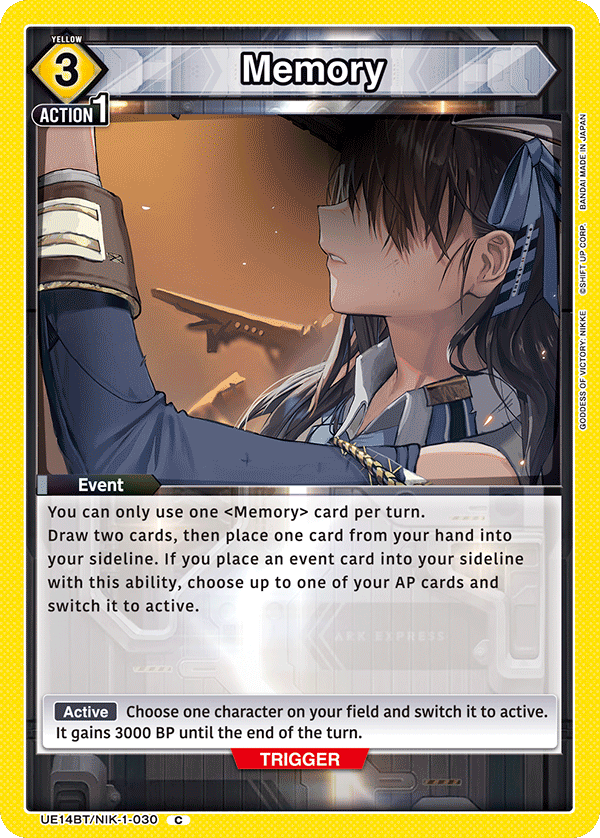 Memory [UE14BT/NIK-1-030] (C)
