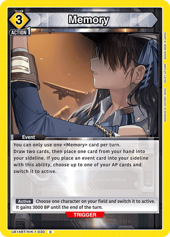 Memory [UE14BT/NIK-1-030] (C)