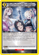 The Weak and the Strong [UE14BT/NIK-1-033] (U)
