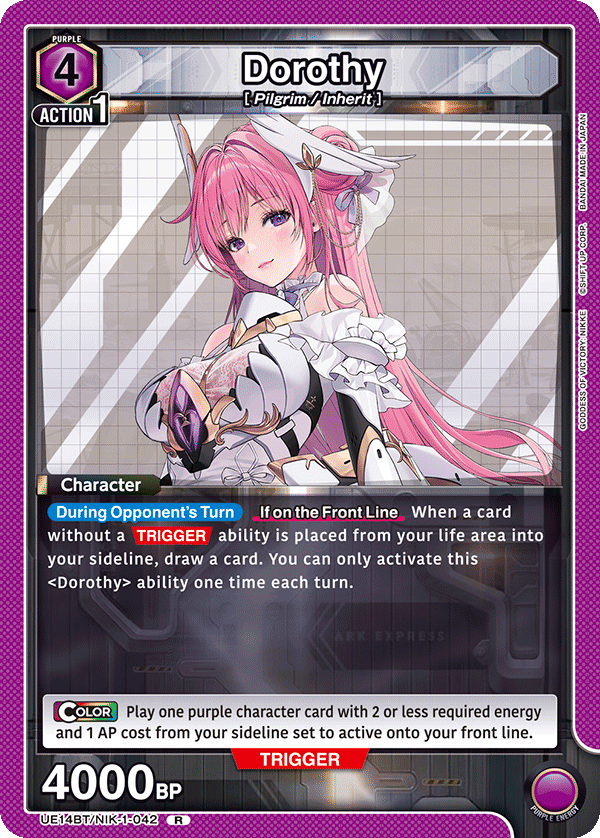 Dorothy [UE14BT/NIK-1-042] (R)