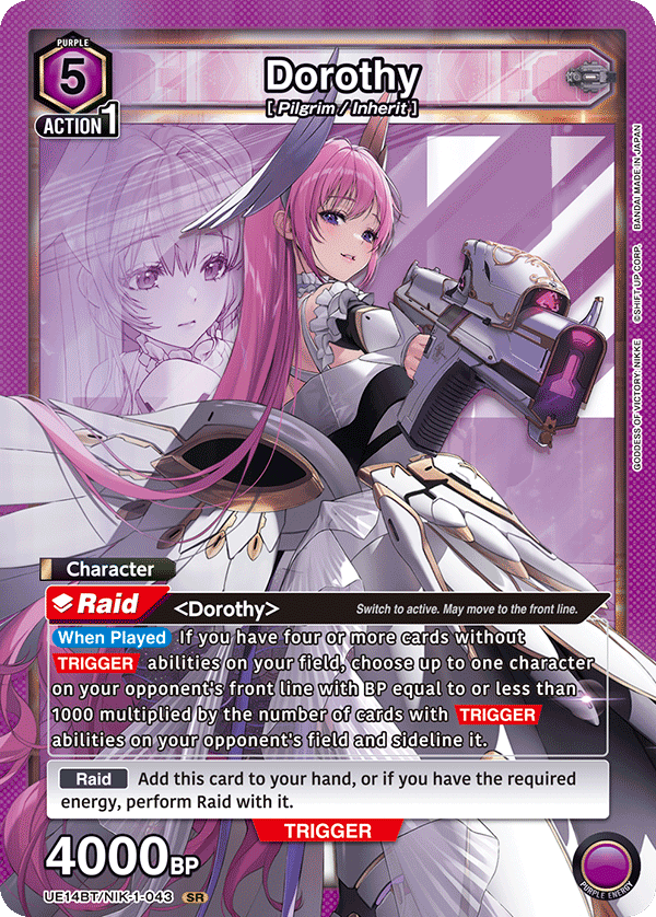 Dorothy [UE14BT/NIK-1-043] (SR)